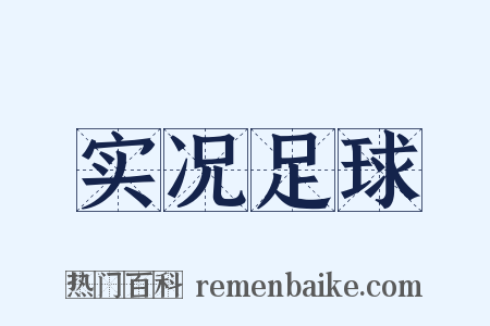 实况足球是什么意思的图片